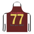 Strummer 77 Apron featuring a design inspired by Joe Strummer and The Clash