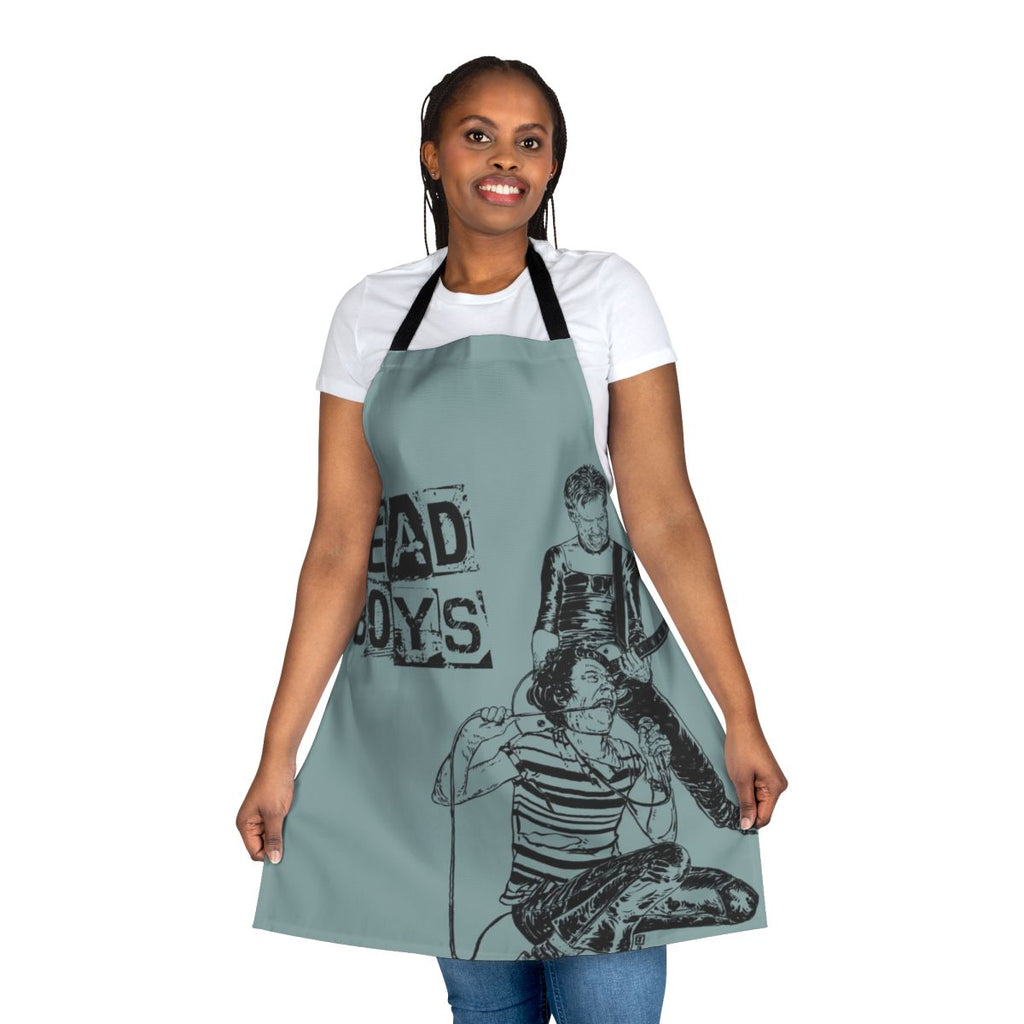 Vintage-style apron featuring the logo and name of the punk rock band Dead Boys