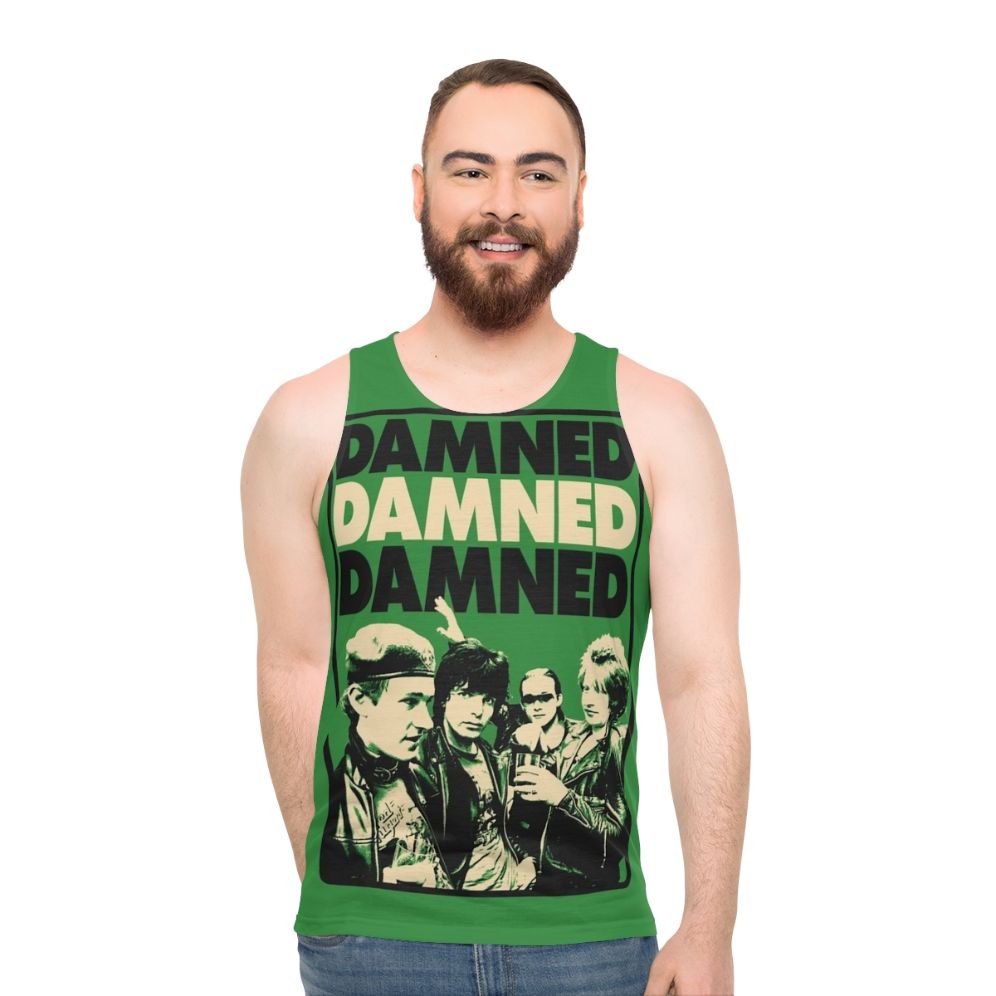 Punk rock The Damned unisex tank top
