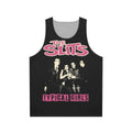 Punk rock unisex tank top featuring The Slits logo