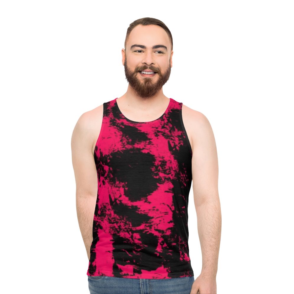 Punk rock unisex abstract fashion tank top