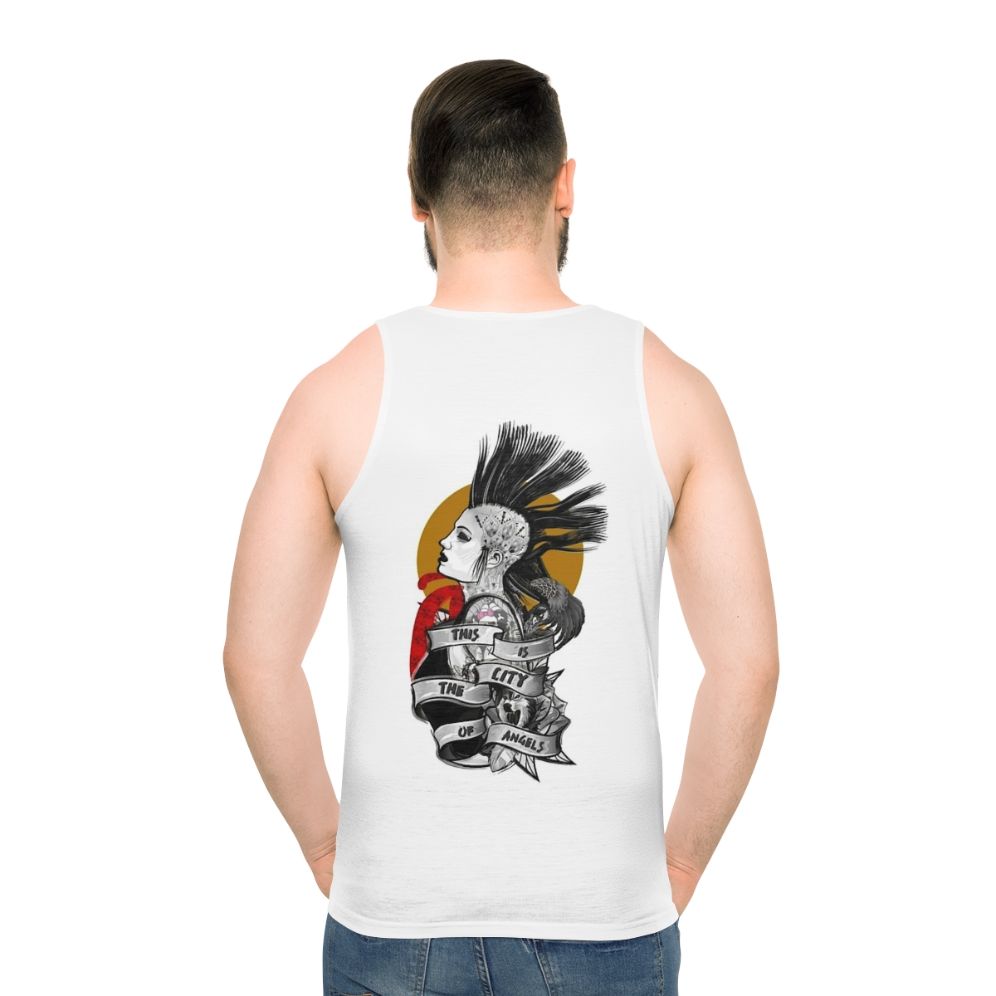 Punk rock unisex tank top