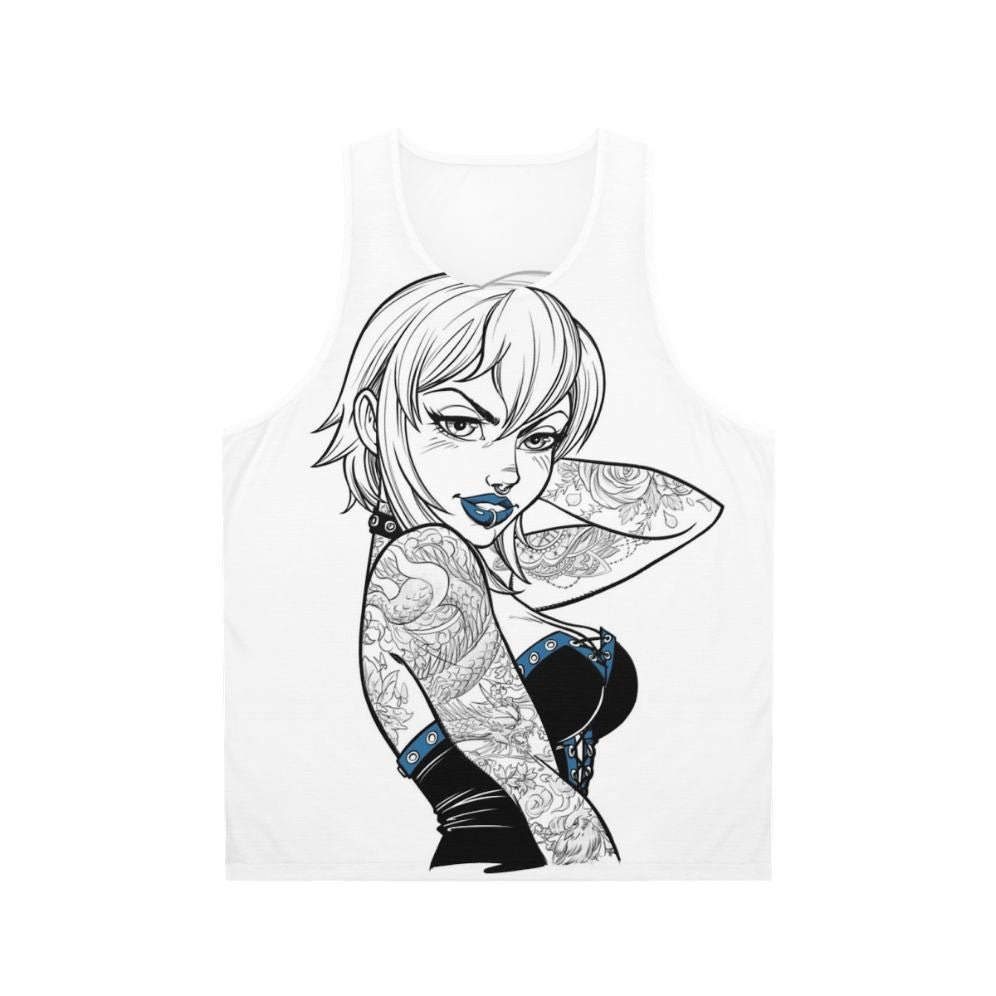 Punk unisex tank top