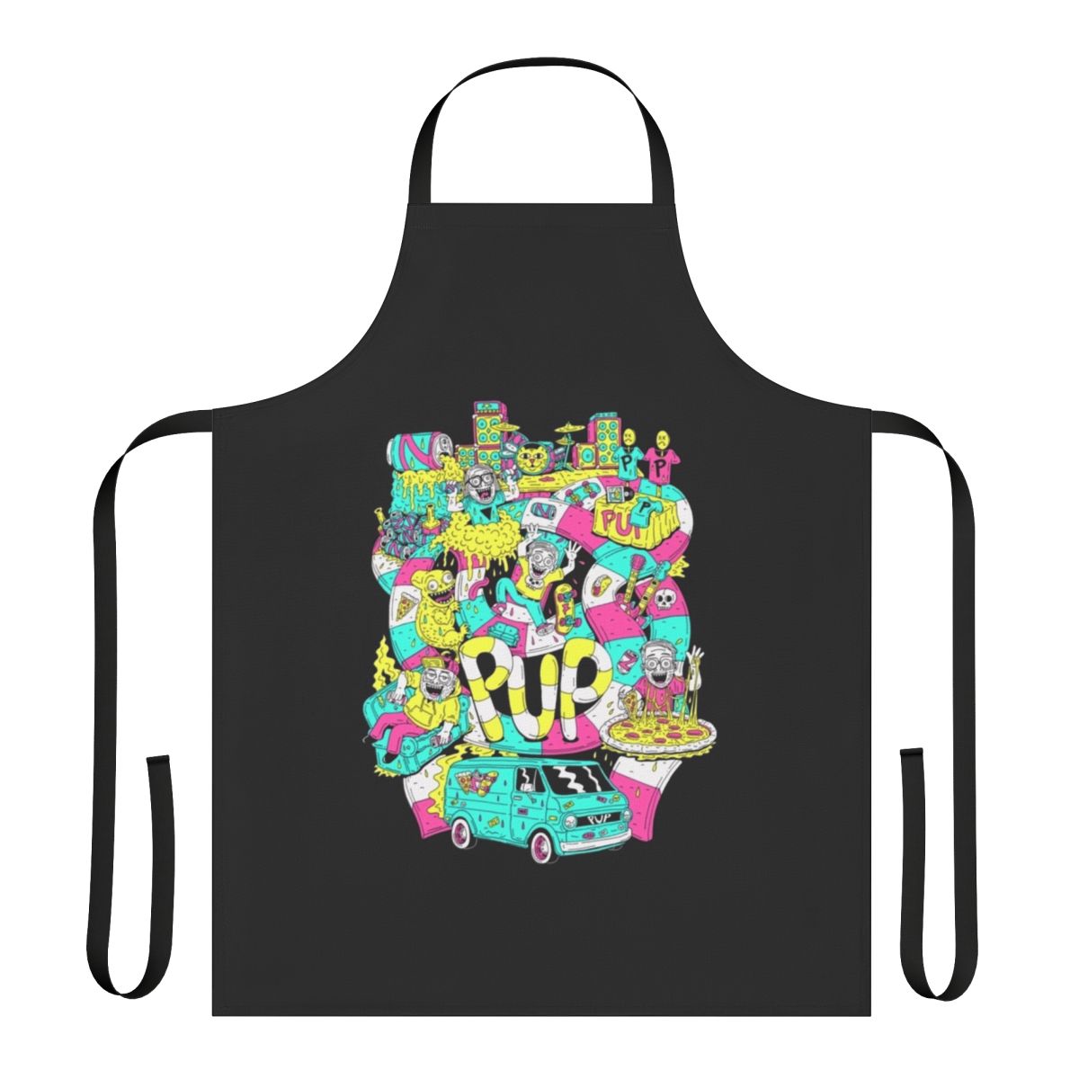 Pup Band Logo Essential Apron for Cooking and Baking