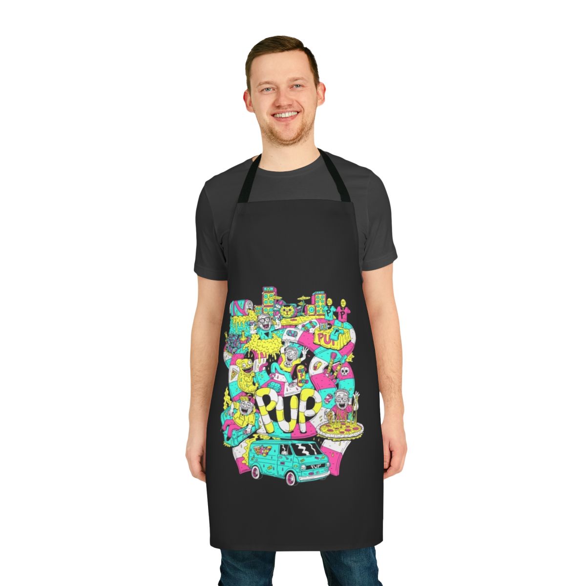 Pup Band Logo Essential Apron for Cooking and Baking