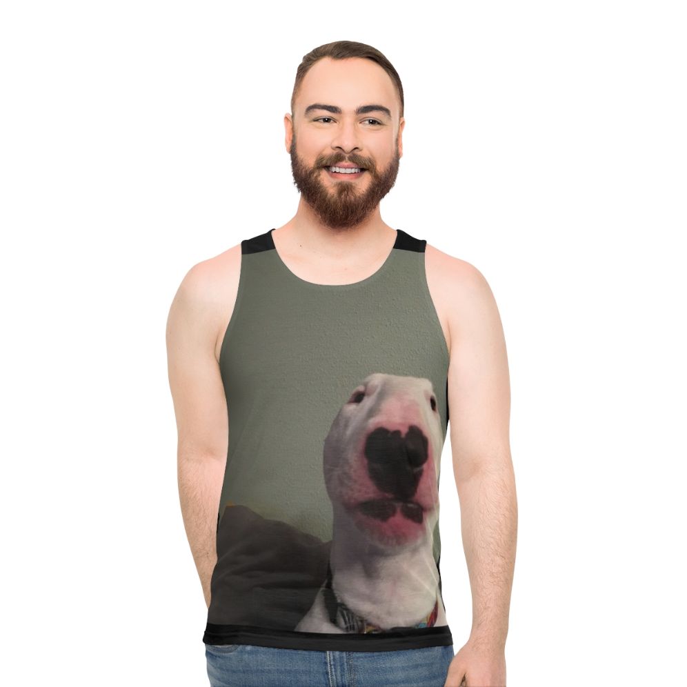 Puppernelson Walter Original Unisex Bull Terrier Tank Top
