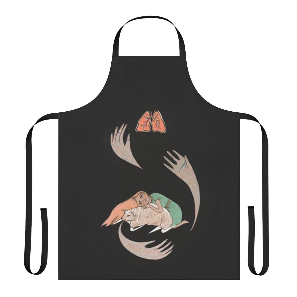 Purity Ring Shrines Apron - Music Fan Kitchen Accessory