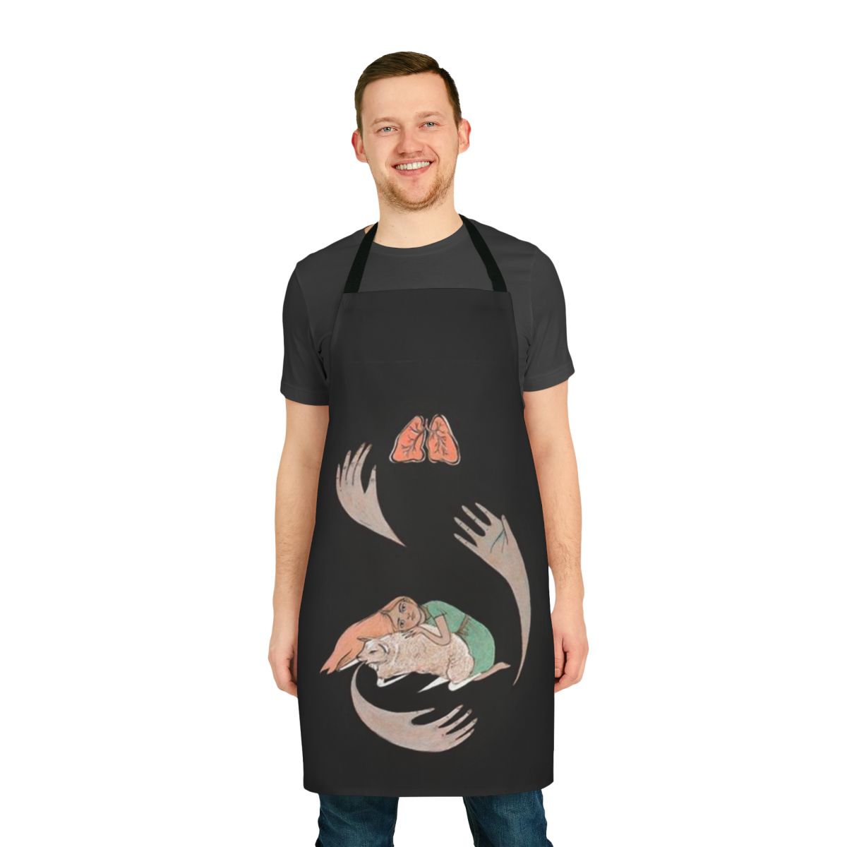 Purity Ring Shrines Apron - Music Fan Kitchen Accessory