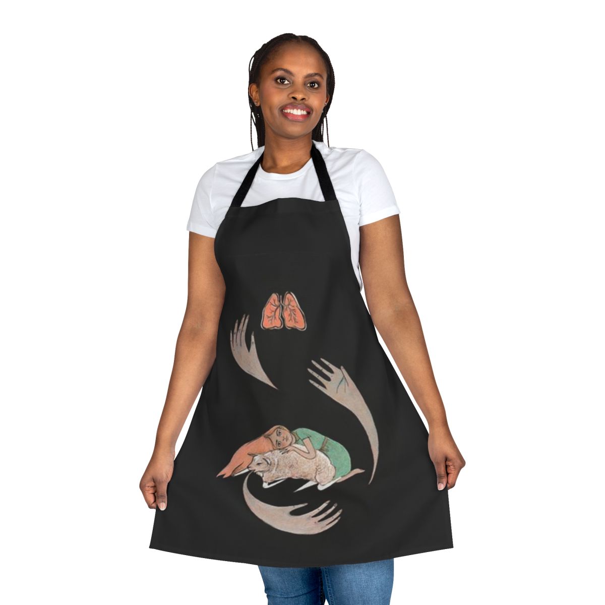 Purity Ring Shrines Apron - Music Fan Kitchen Accessory