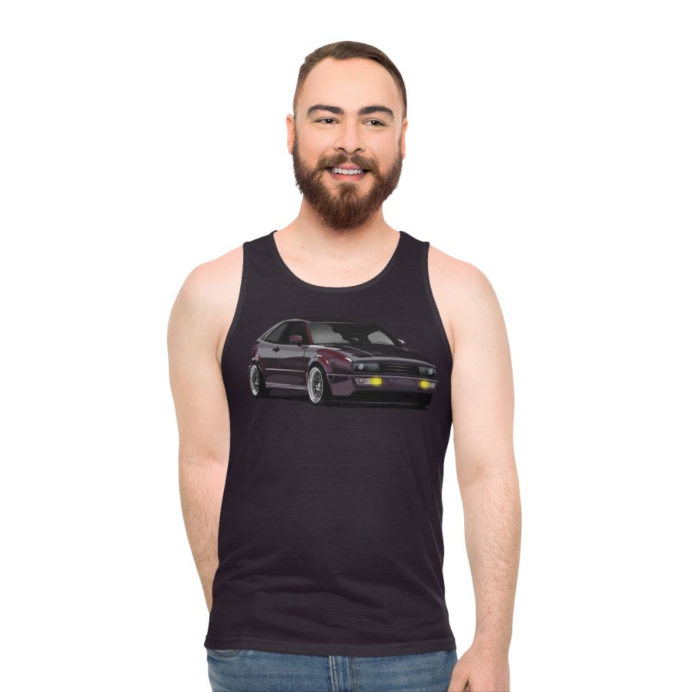 Purple Corrado Artwork Unisex Tank Top