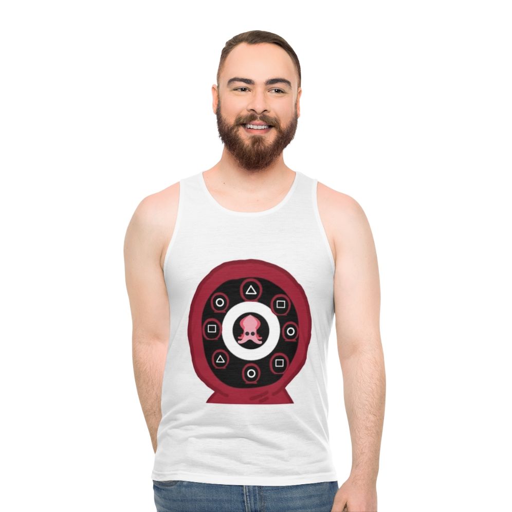 Purple Squid Game Unisex Tank Top