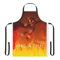 A cozy apron with a playful warrior cat kitten design, perfect for cat owners and fans of the Warrior Cats series.