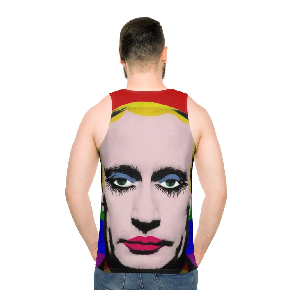 Putin Pride Gay Flag Unisex Tank Top