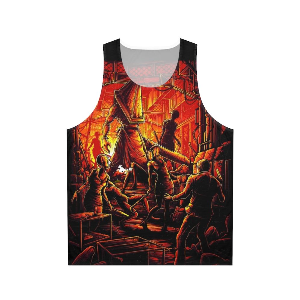 Pyramid Head Horror Video Game Unisex Tank Top