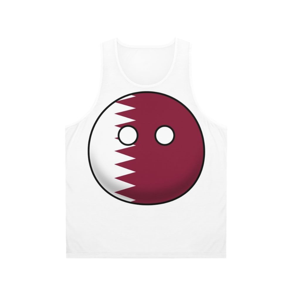 Qatar Countryball Unisex Tank Top