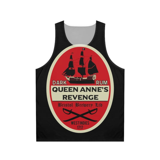 Queen Anne's Revenge Dark Rum Unisex Tank Top