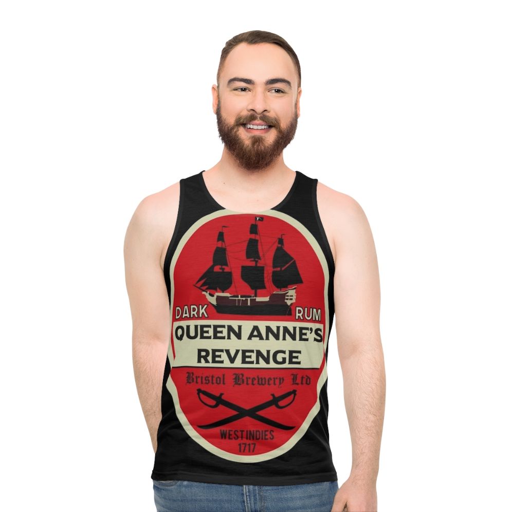 Queen Anne's Revenge Dark Rum Unisex Tank Top