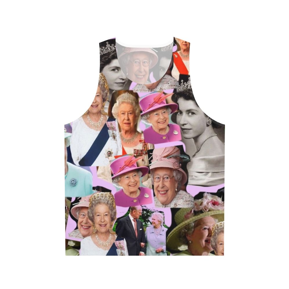 Queen Elizabeth II Unisex Tank Top