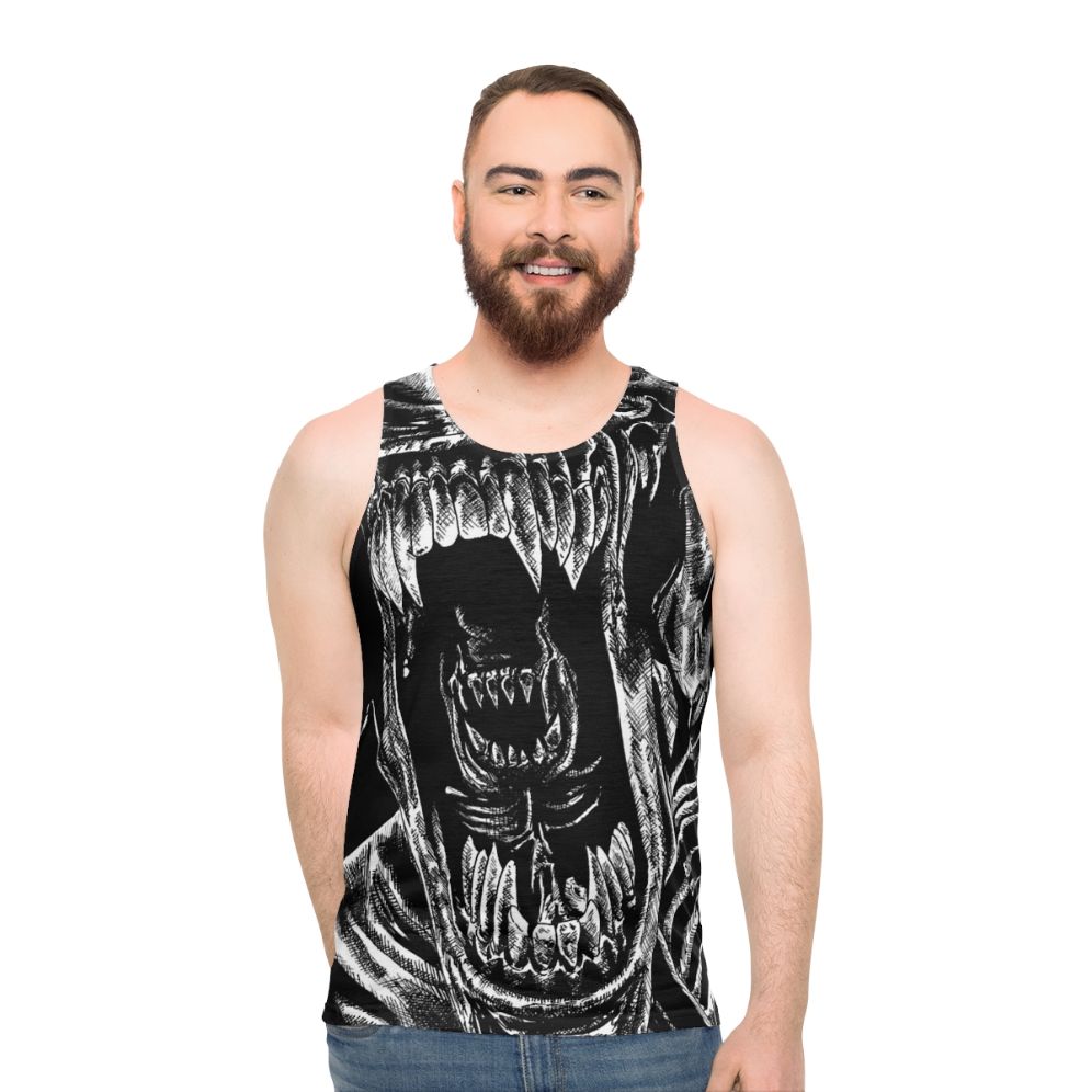 Queen Unisex Alien Xenomorph Tank Top