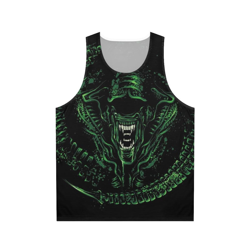 Queen Unisex Horror Aliens Xenomorph Tank Top