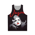 Queen Unisex Tank Top featuring Alejandro Mogolloart's pop art music icon design