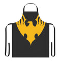 Custom apron featuring Quentin Quire's Phoenix Future Version design
