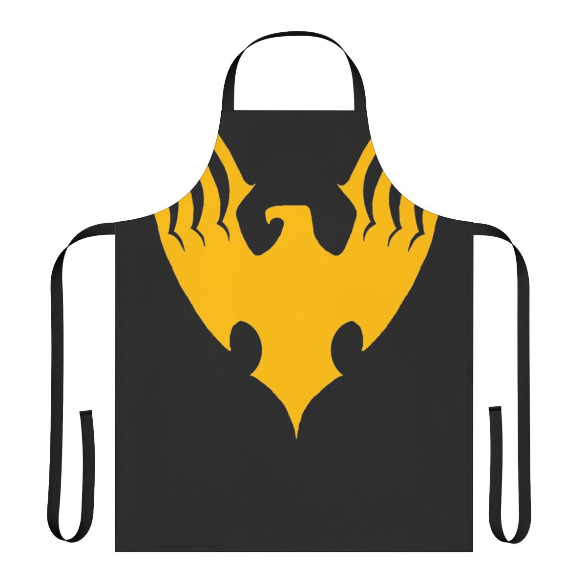 Custom apron featuring Quentin Quire's Phoenix Future Version design