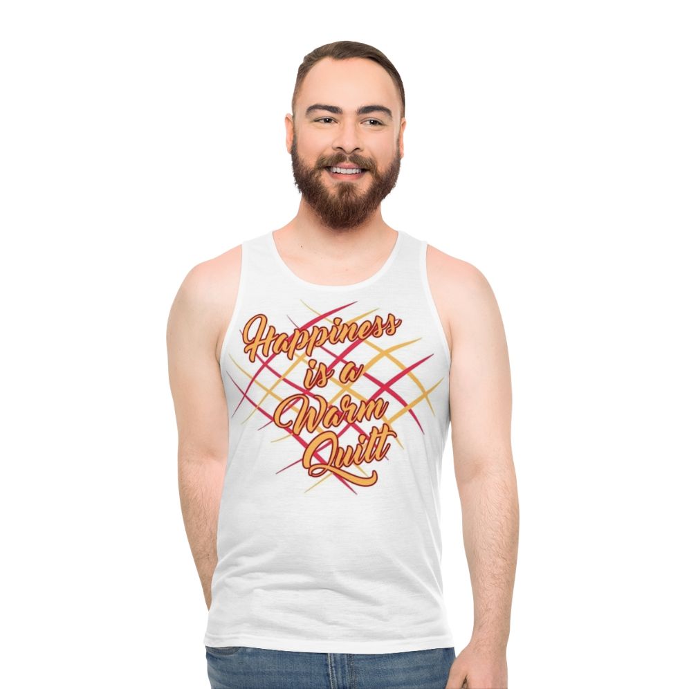 Quilted Unisex Quilting Tank Top