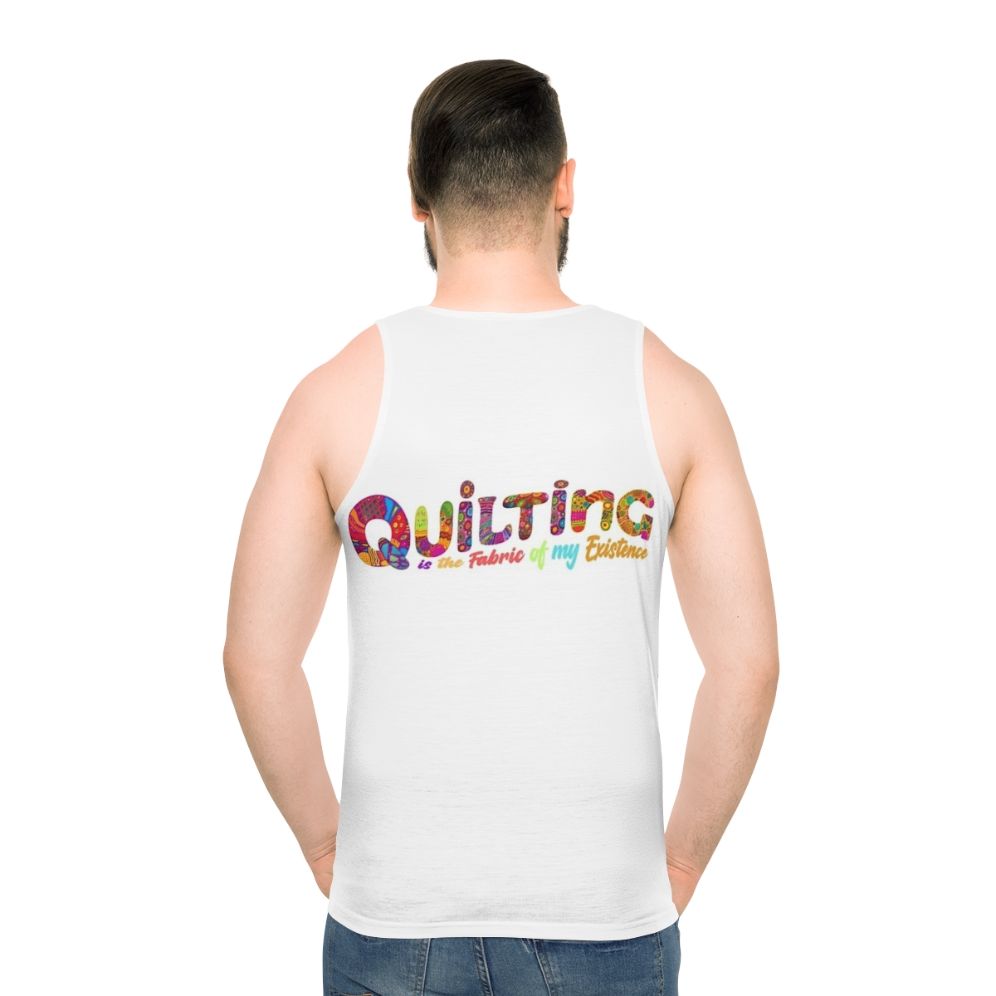 Quilted unisex tank top