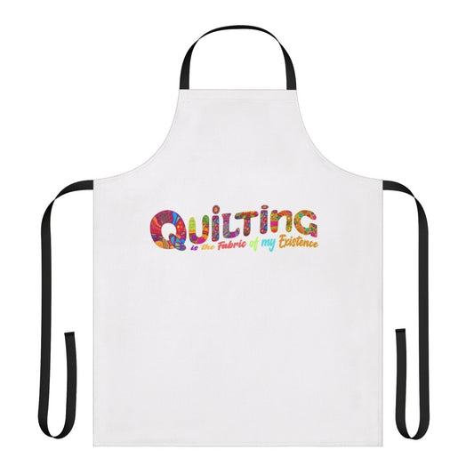 Quilting apron with pockets and adjustable straps