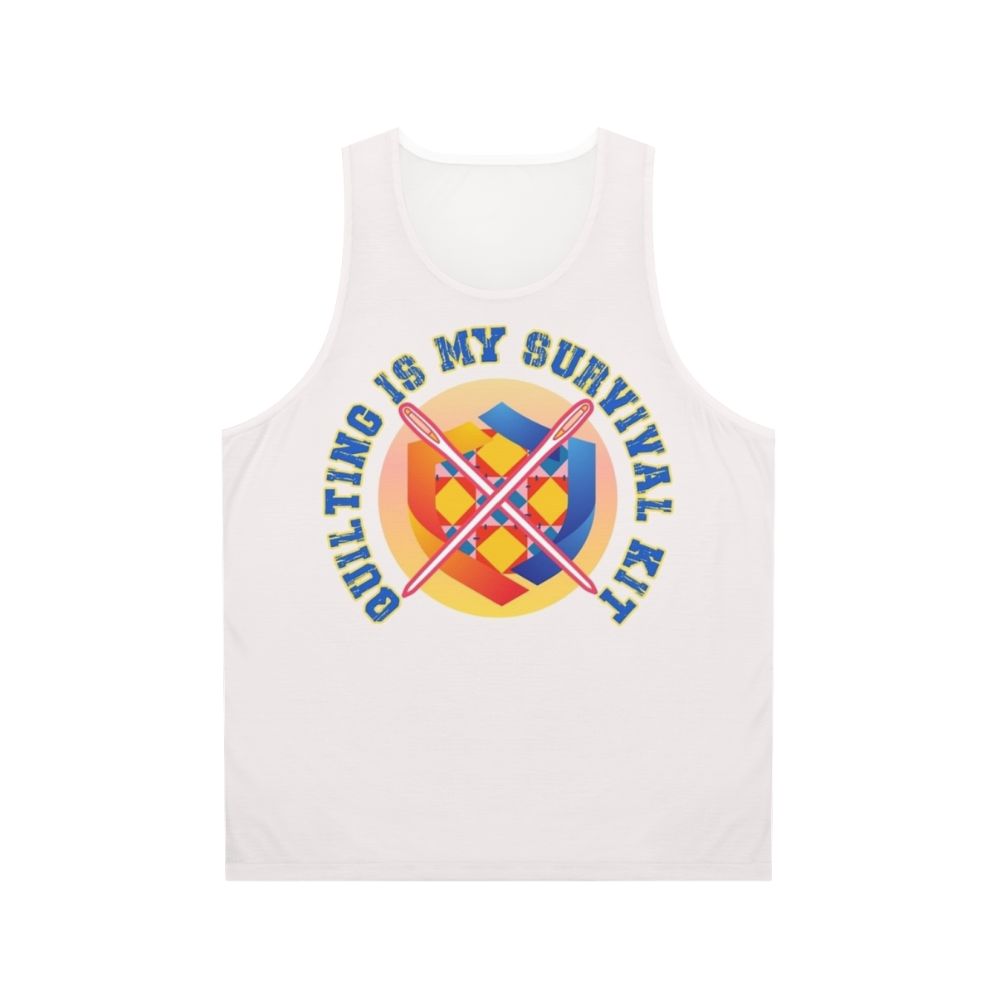Quilting Unisex Tank Top
