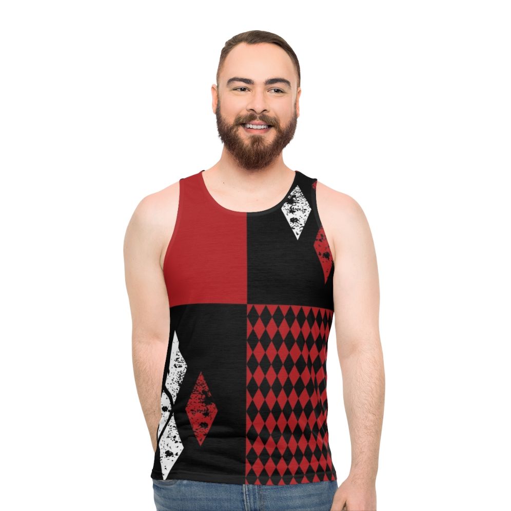 Quinn Diamonds Unisex Superhero Tank Top