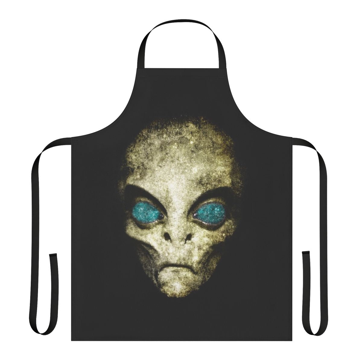 Odd Apron with Alien and Space-Themed Design