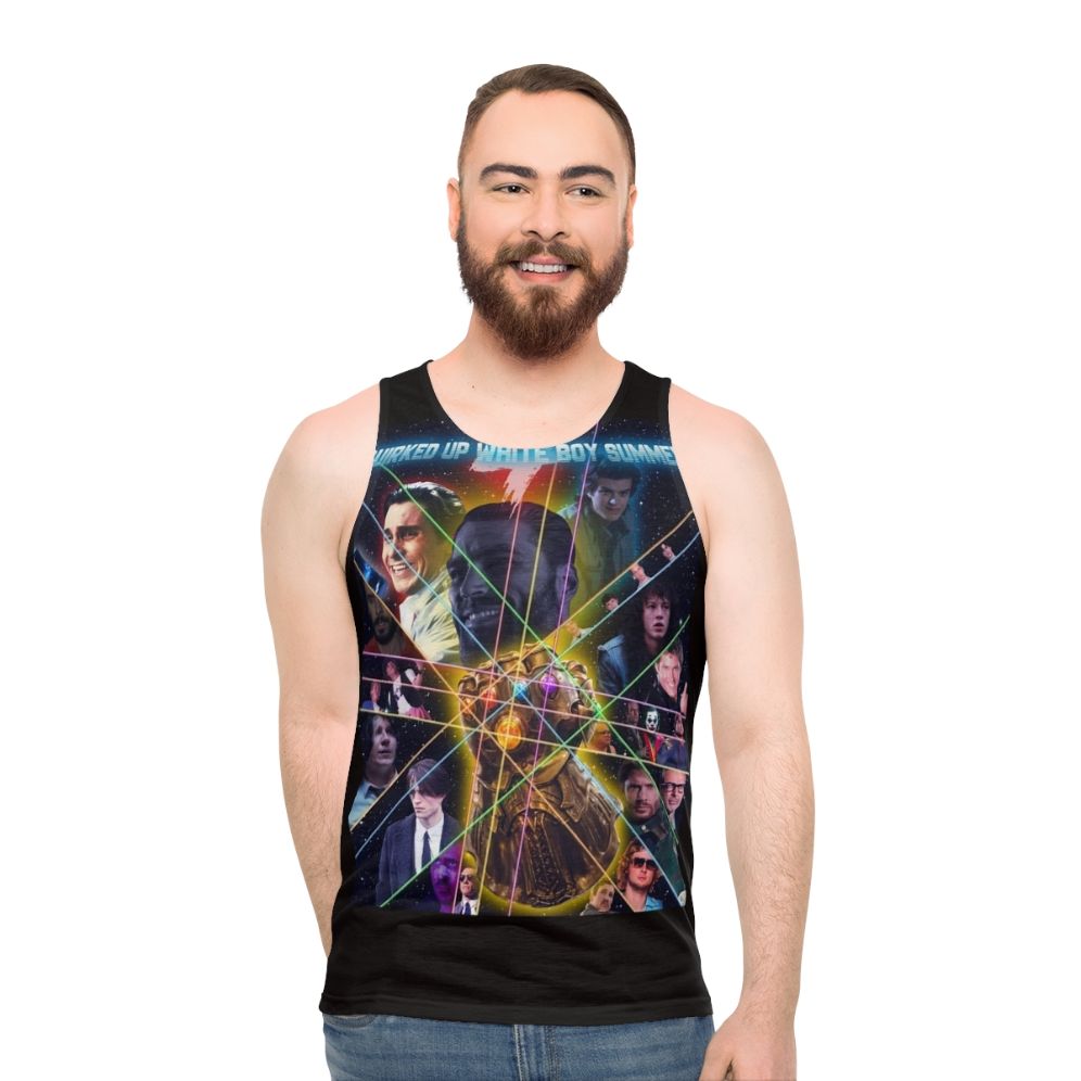 Quirky unisex summer tank top