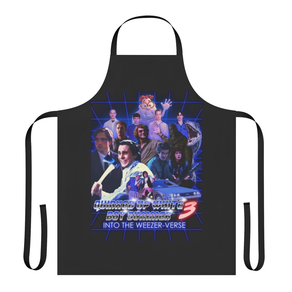 Quirky and humorous "White Boy Summer" inspired apron for men