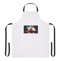 Vibrant rabbit-themed superhero apron with a fun, whimsical design for the home cook