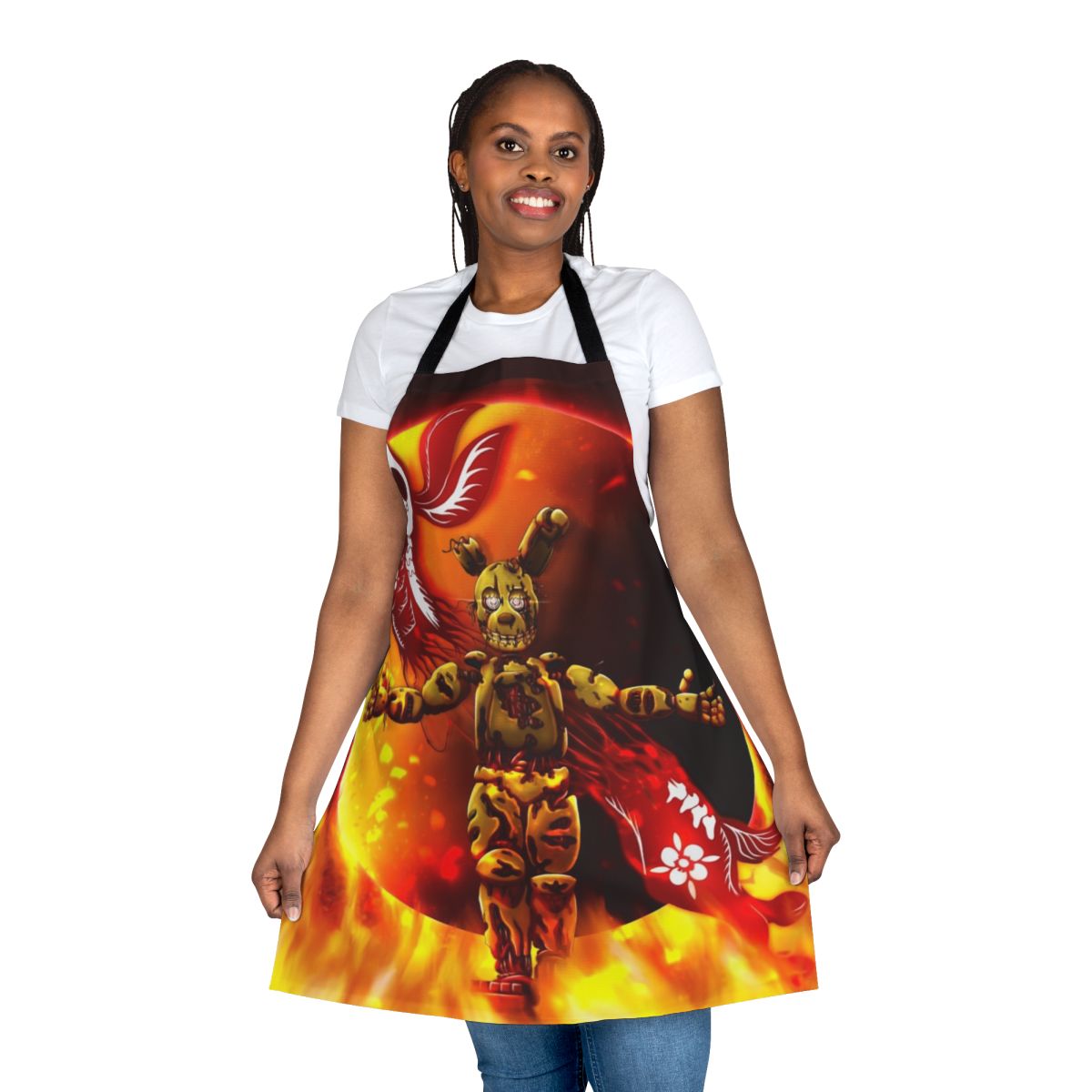 Rabbit-themed apron featuring Springtrap from the FNAF 3 video game