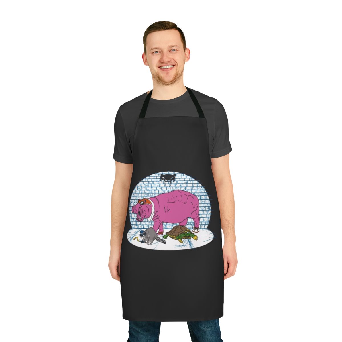 Raccoon-themed animal apron inspired by the Sly Cooper video game series