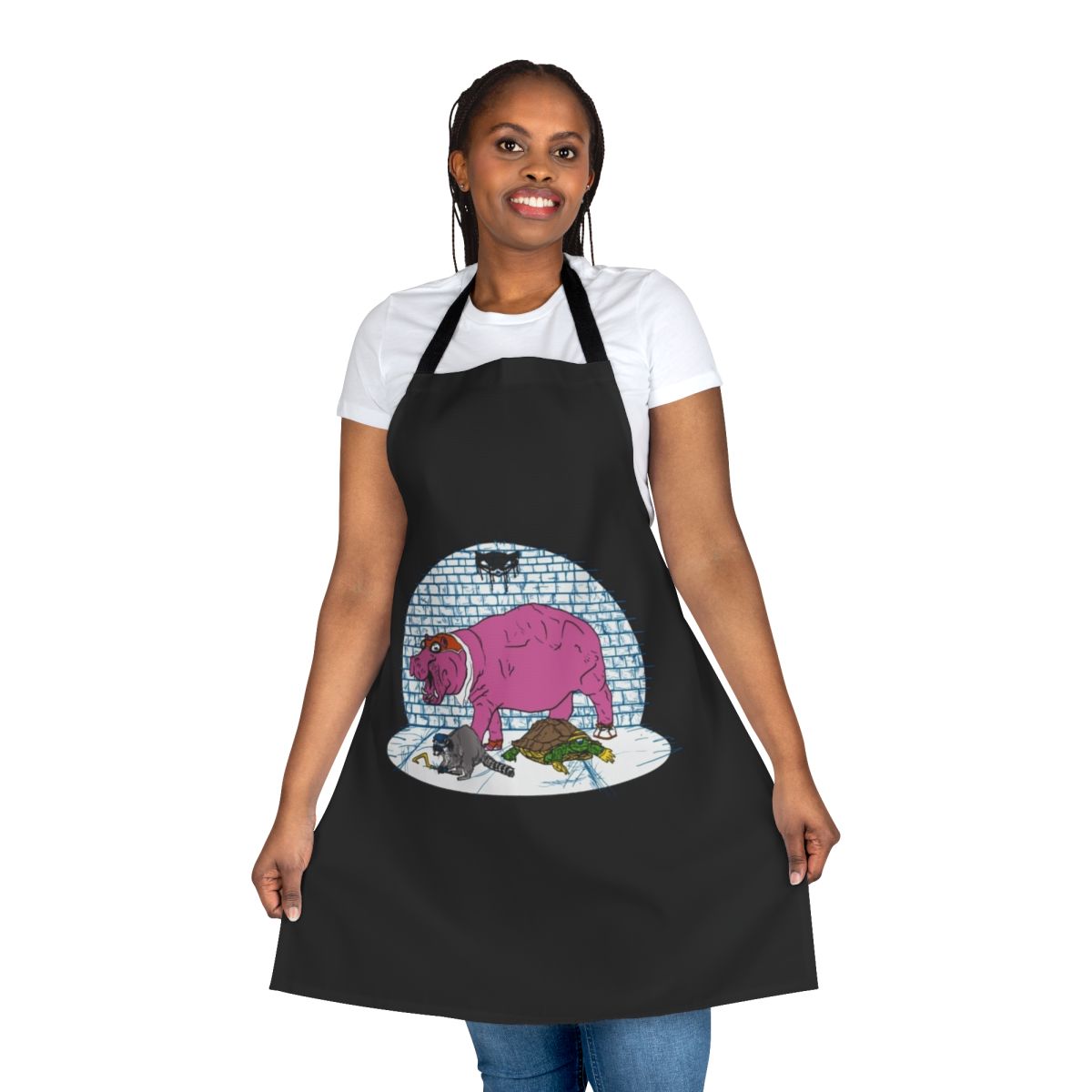 Raccoon-themed animal apron inspired by the Sly Cooper video game series