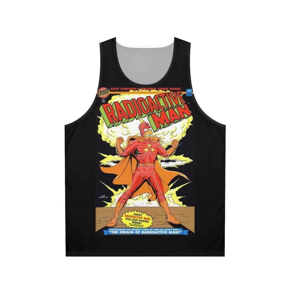 Radioactive Man Comic Cover X-Ray Unisex Tank Top