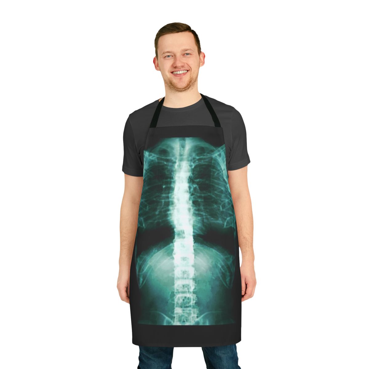 Radiology Protective Apron for Xray Anatomy Visualization