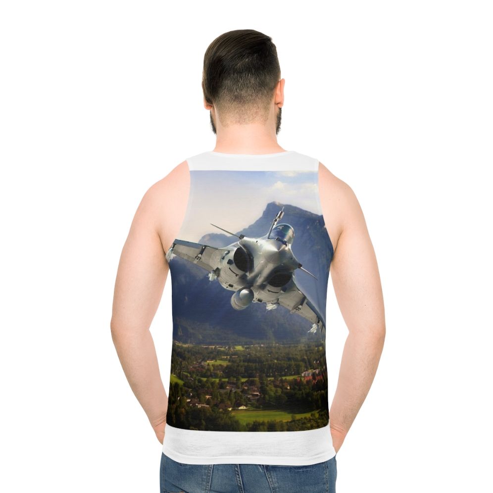 Unisex Rafale Fighter Jet Tank Top