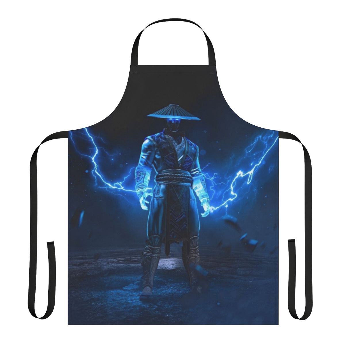 Raiden Thunder God Apron - Mortal Kombat Inspired Gaming Kitchen Accessory