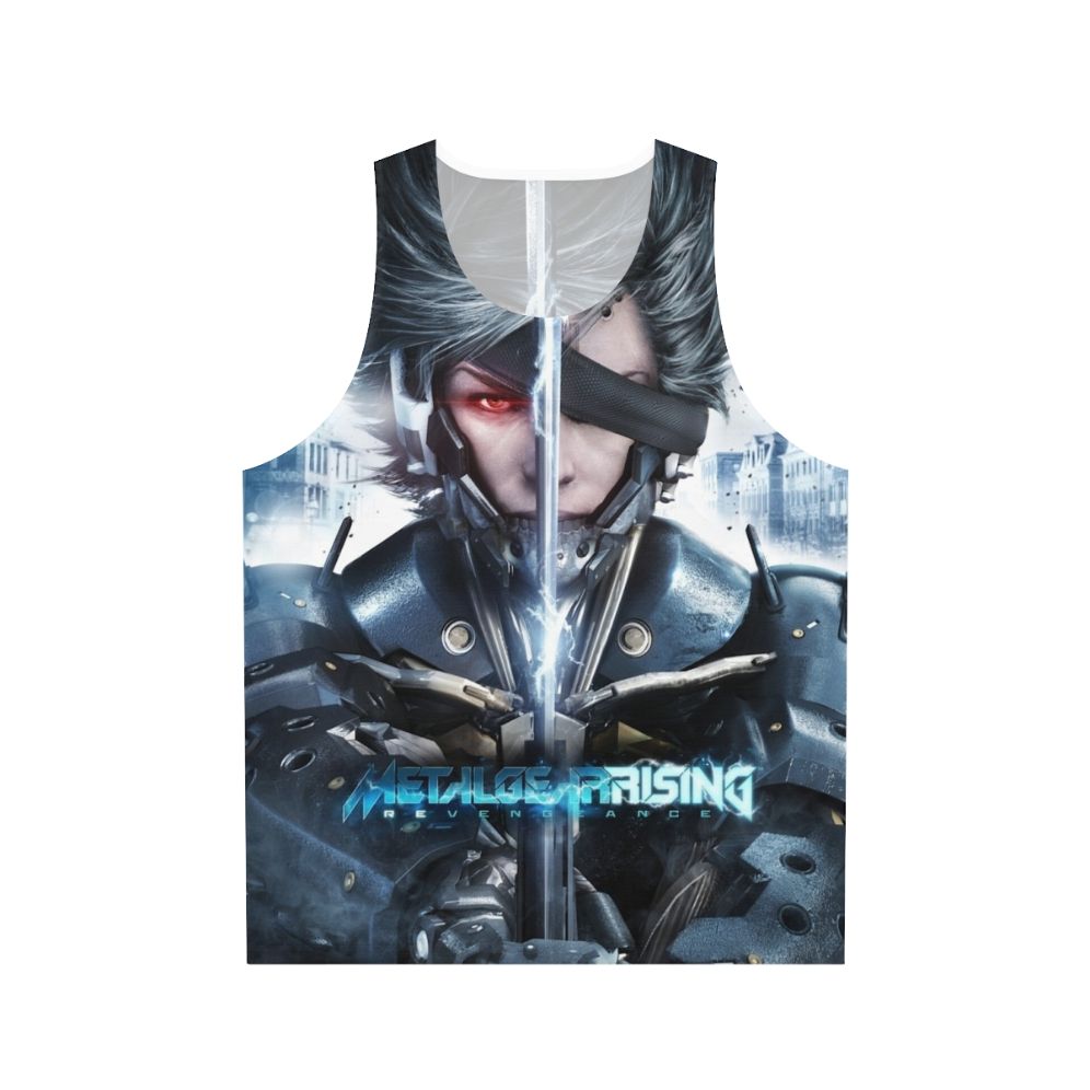 Raiden metal gear inspired unisex tank top
