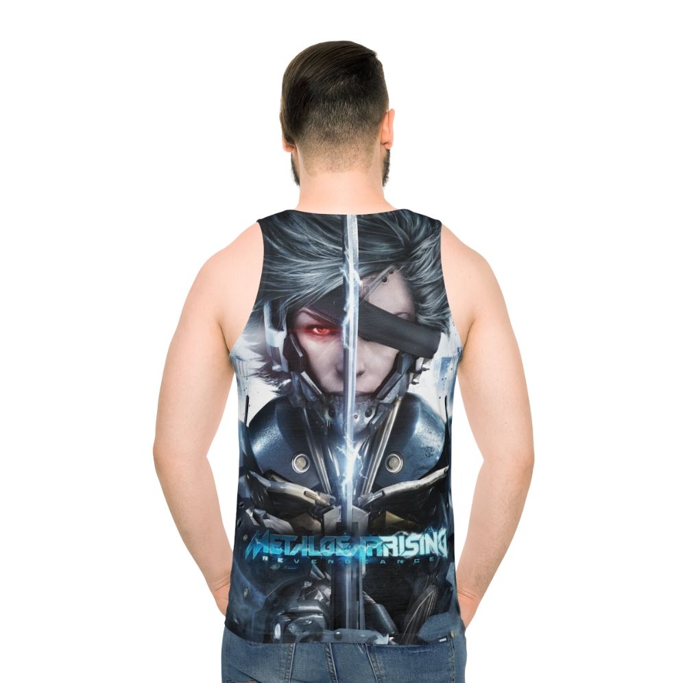 Raiden metal gear inspired unisex tank top