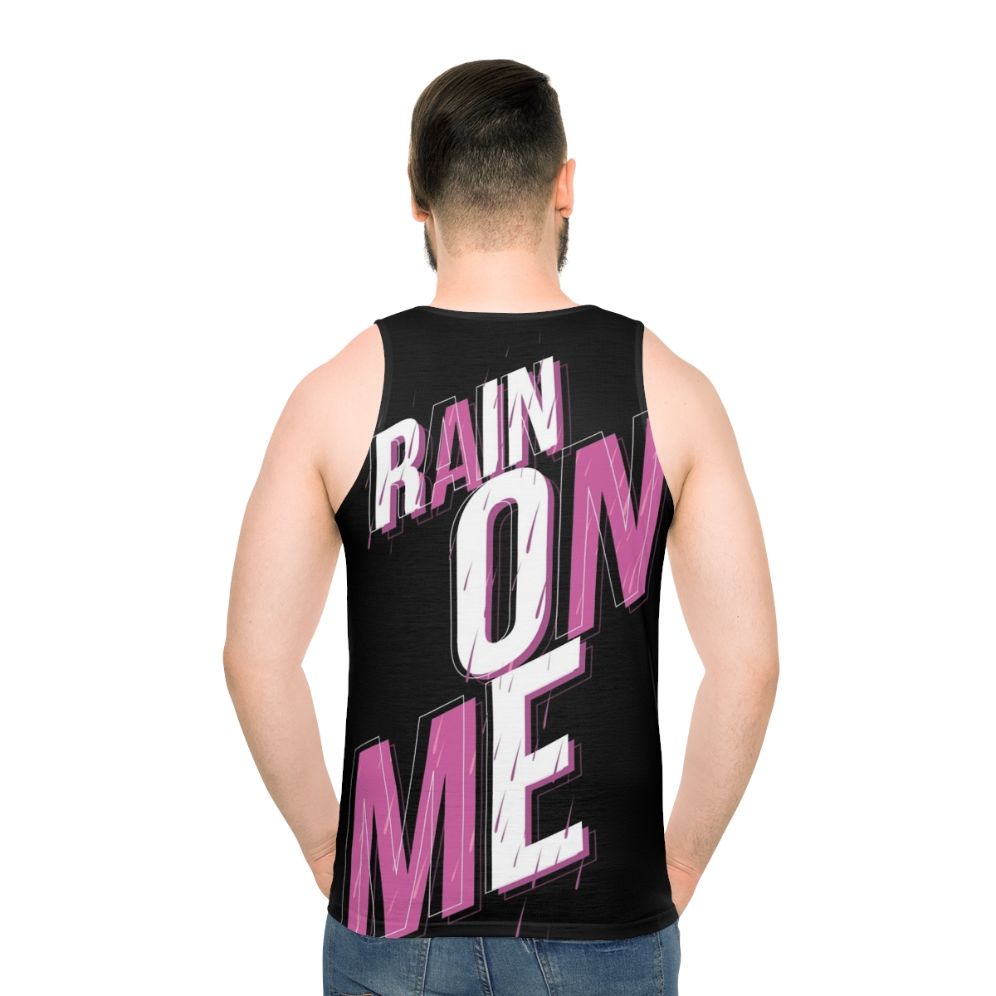 Rain On Me' Unisex Tank Top Featuring Lady Gaga Chromatica Artwork