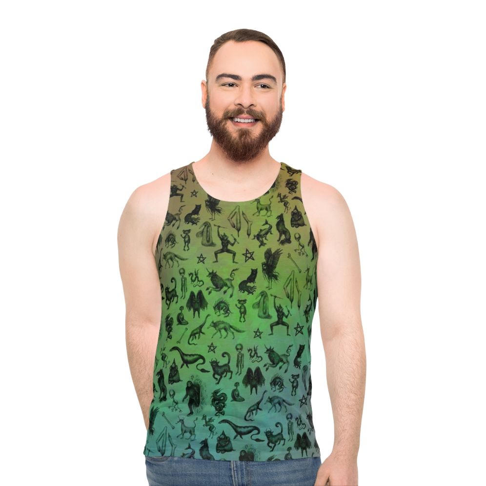 Rainbow Cryptids Unisex Tank Top