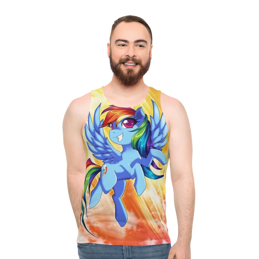 Rainbow Dash Unisex Tank Top