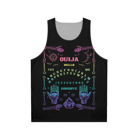 Rainbow Ouija Board Unisex Tank Top