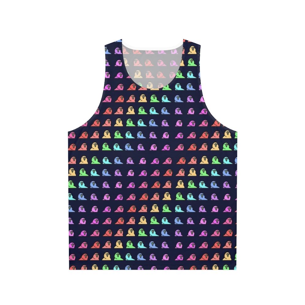 Rainbow Parrot Unisex Tank Top